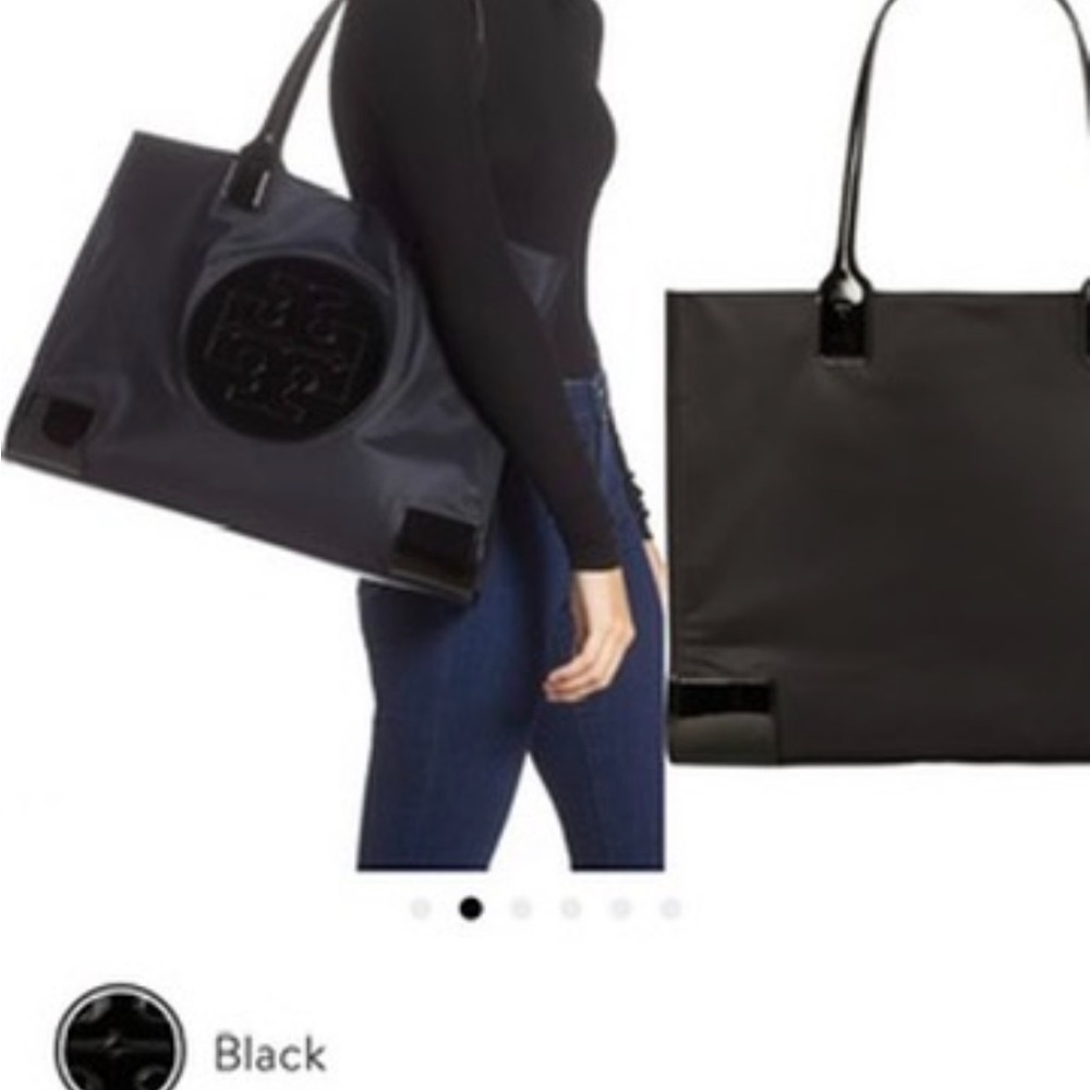 Tory Burch Sleek Black Tote